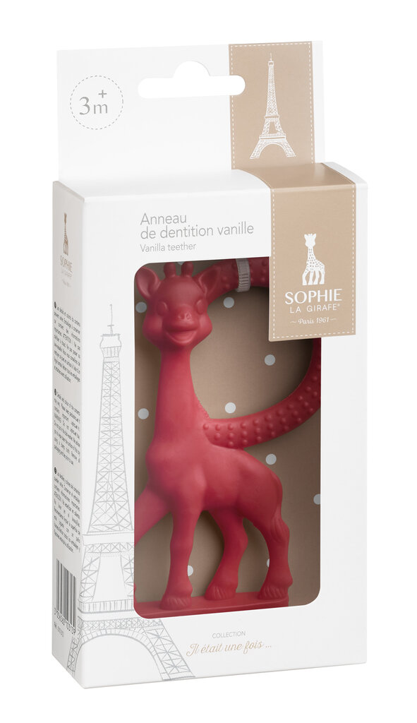 Vanilės kvapo kramtukas Vulli Sophie la girafe, 010313 kaina ir informacija | Žaislai kūdikiams | pigu.lt