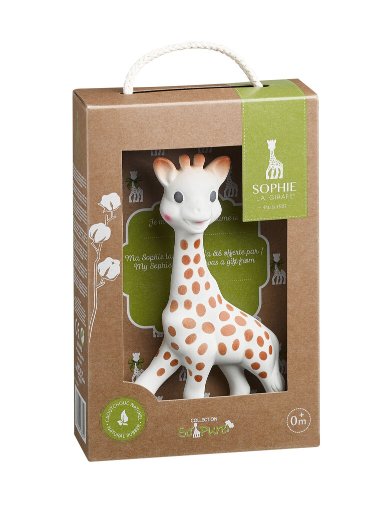 Kramtukas dovanų pakuotėje VULLI, Sophie la girafe So'pure, 616331 kaina ir informacija | Žaislai kūdikiams | pigu.lt