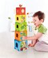 Didelės medinė kaladėlės Pepė ir draugai Hape, E0451A kaina ir informacija | Žaislai kūdikiams | pigu.lt