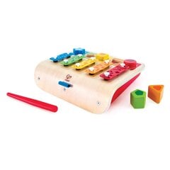 Музыкальная деревянная игра Ксилофон Hape, E0334A цена и информация | Игрушки для малышей | pigu.lt