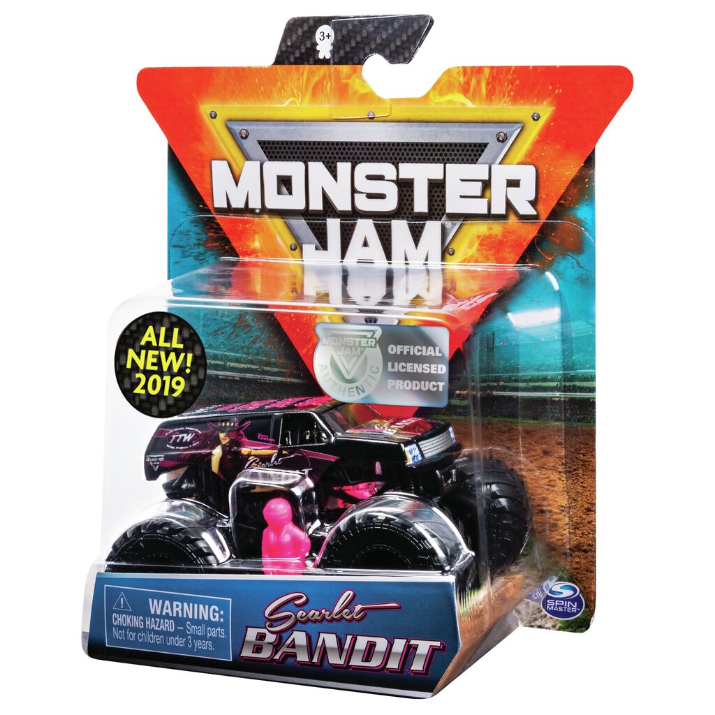 Visureigis Monster Jam 1:64, vienguba pakuotė, 6044941 цена и информация | Žaislai berniukams | pigu.lt