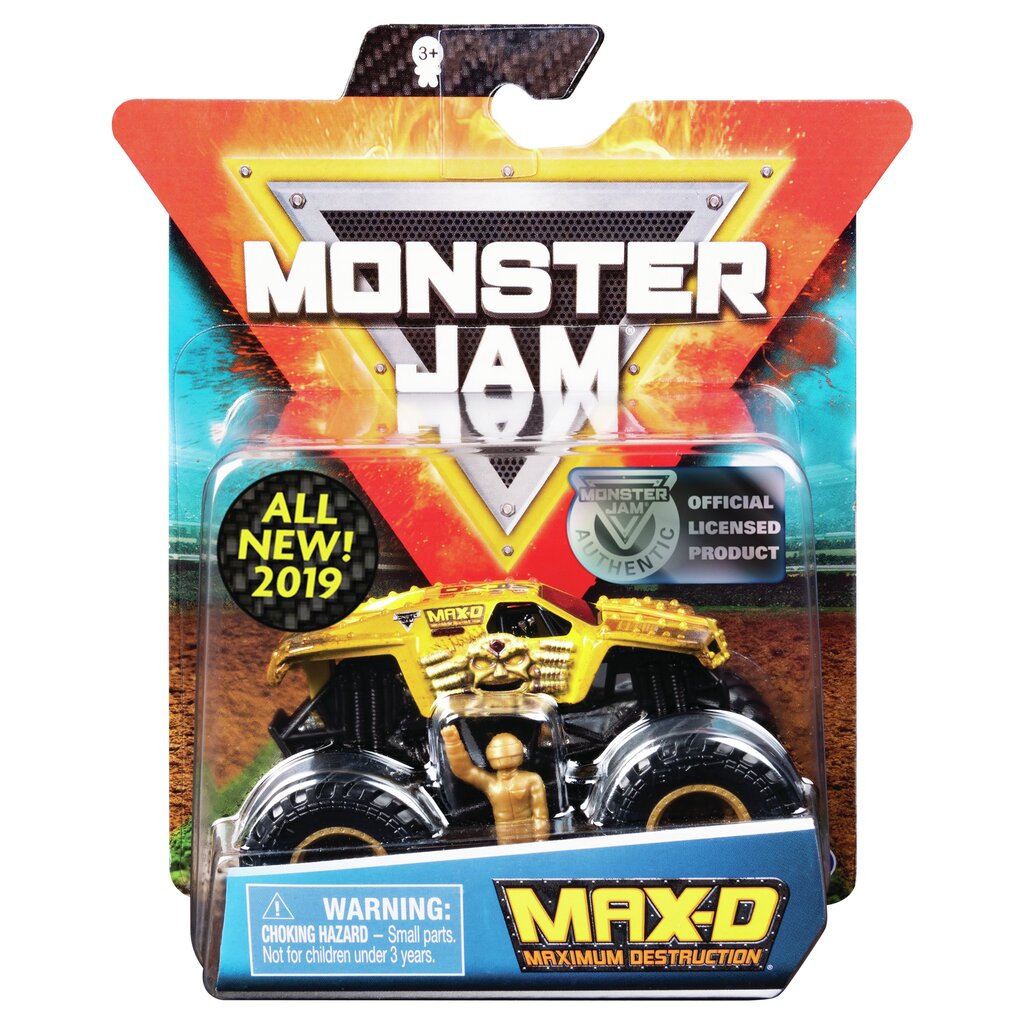 Visureigis Monster Jam 1:64, vienguba pakuotė, 6044941 цена и информация | Žaislai berniukams | pigu.lt