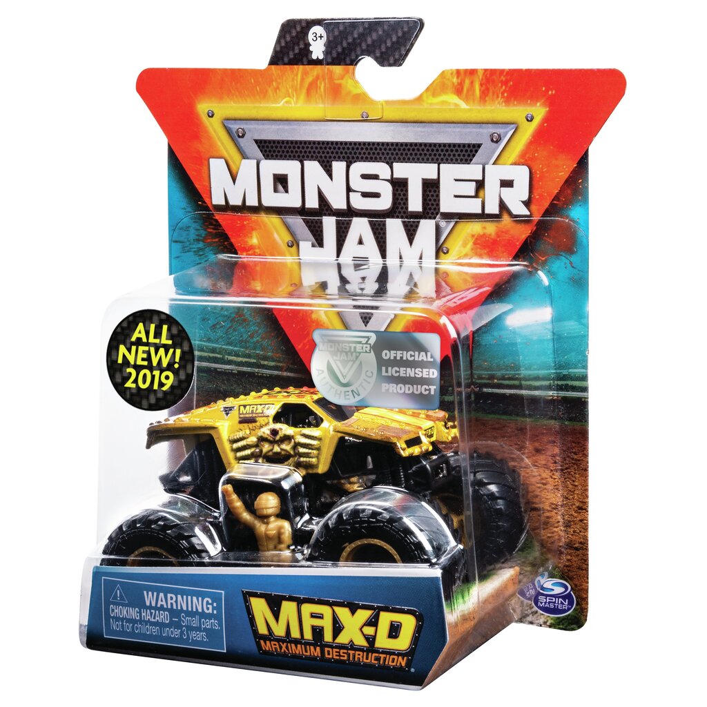 Visureigis Monster Jam 1:64, vienguba pakuotė, 6044941 kaina ir informacija | Žaislai berniukams | pigu.lt