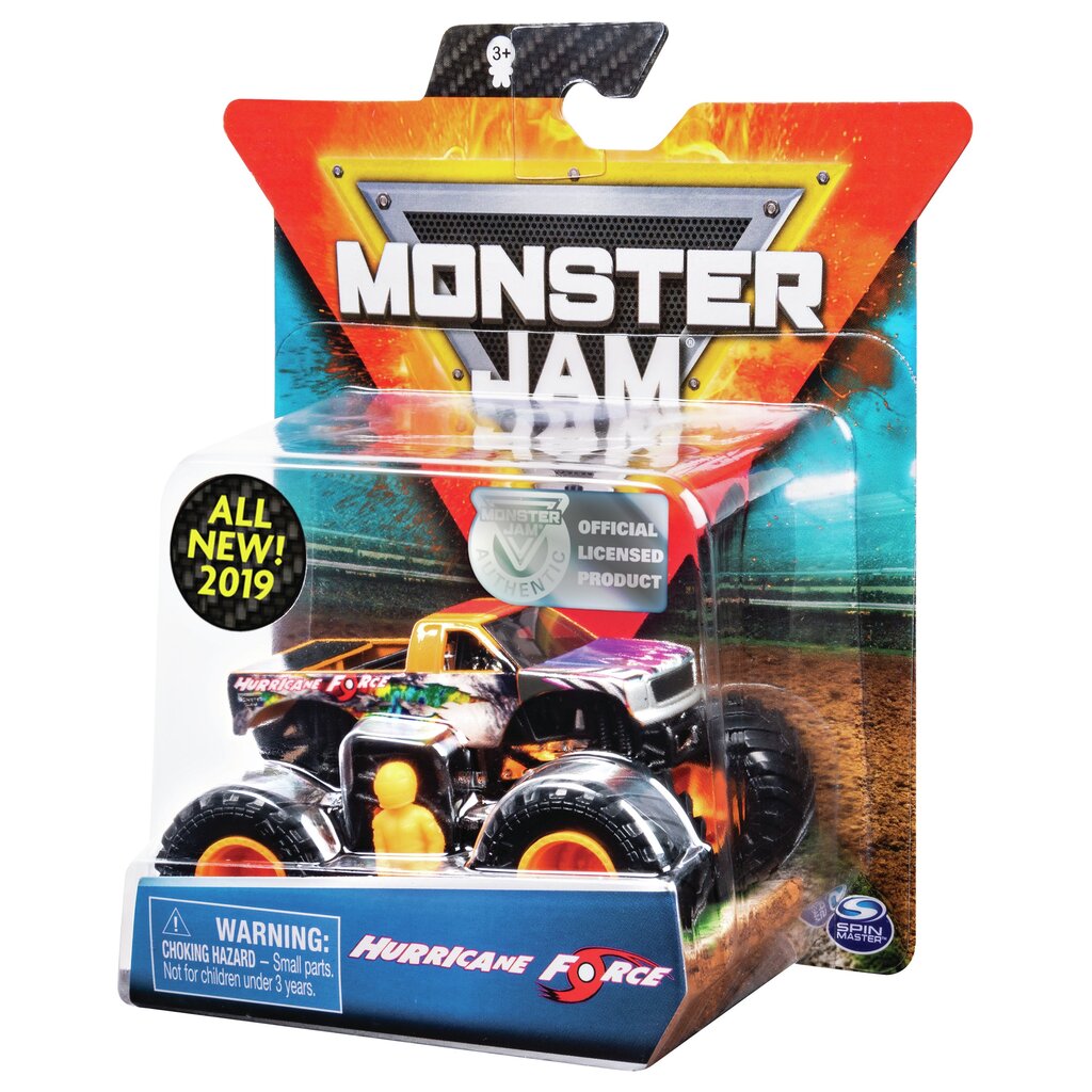 Visureigis Monster Jam 1:64, vienguba pakuotė, 6044941 цена и информация | Žaislai berniukams | pigu.lt