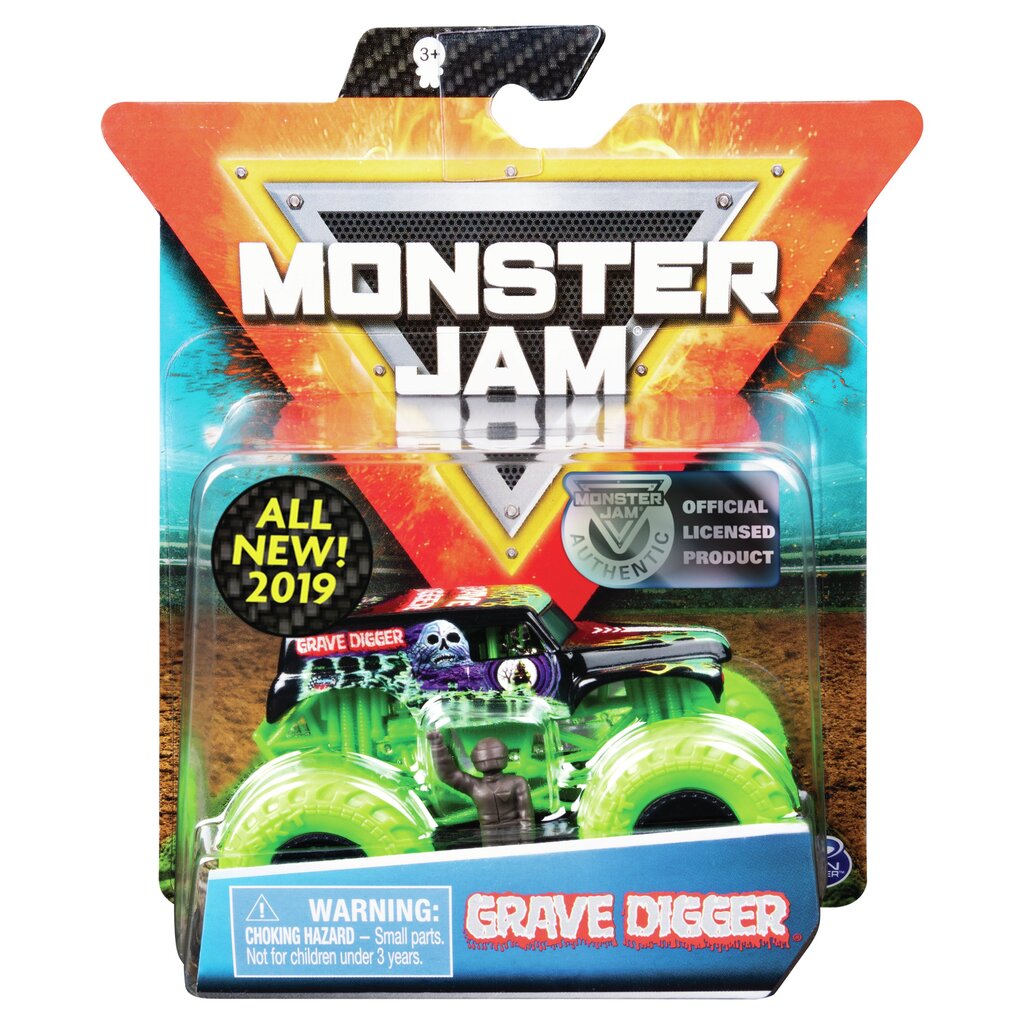 Visureigis Monster Jam 1:64, vienguba pakuotė, 6044941 kaina ir informacija | Žaislai berniukams | pigu.lt