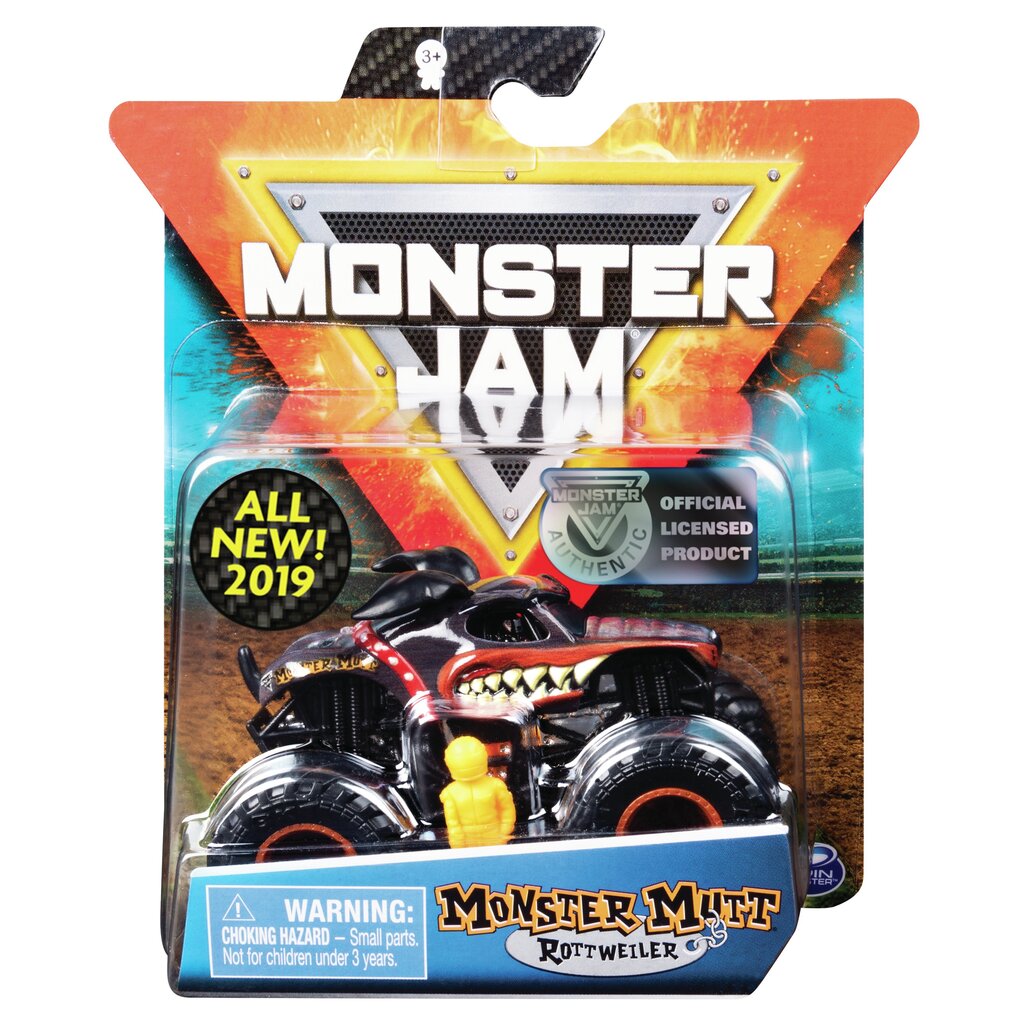 Visureigis Monster Jam 1:64, vienguba pakuotė, 6044941 kaina ir informacija | Žaislai berniukams | pigu.lt