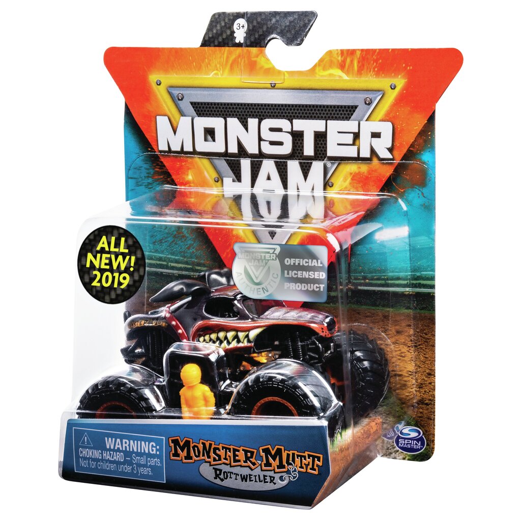 Visureigis Monster Jam 1:64, vienguba pakuotė, 6044941 kaina ir informacija | Žaislai berniukams | pigu.lt