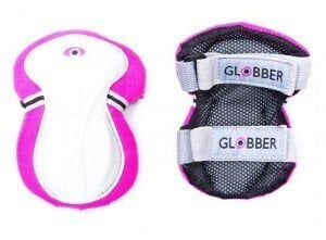GLOBBER набор: наколенники и налокотники, розовый, Junior XS RANGE B ( 25-50 кг ),541-110 цена и информация | Защиты | pigu.lt