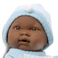 Lėlė kūdikis juodaodis berniukas Noe Llorens 45025, 45 cm kaina ir informacija | Žaislai mergaitėms | pigu.lt