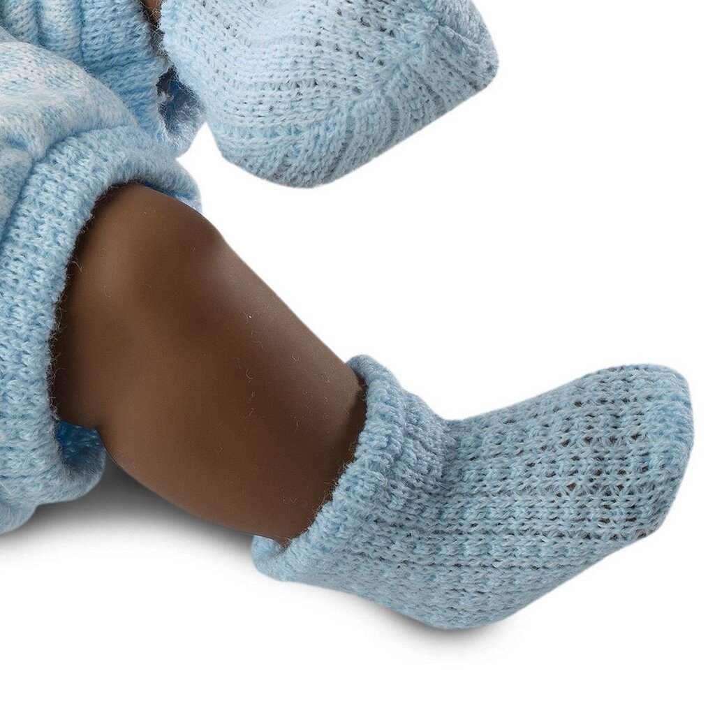 Lėlė kūdikis juodaodis berniukas Noe Llorens 45025, 45 cm kaina ir informacija | Žaislai mergaitėms | pigu.lt