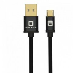 Evelatus Data cable Micro USB EDC02 Dual Side - Blister Grey kaina ir informacija | Laidai telefonams | pigu.lt