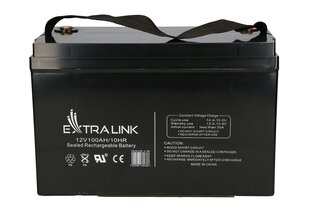 Akumuliatorius Extralink AGM 100 Ah 12V kaina ir informacija | Akumuliatoriai | pigu.lt