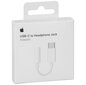 Apple USB-C to 3.5 mm Headphone Jack Adapter - MU7E2ZM/A цена и информация | Adapteriai, USB šakotuvai | pigu.lt