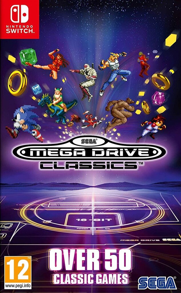 SEGA Mega Drive Classics Nintendo Switch kaina ir informacija | Kompiuteriniai žaidimai | pigu.lt