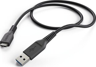 Hama 001783950000, USB-A/USB-C, 1 m kaina ir informacija | Kabeliai ir laidai | pigu.lt