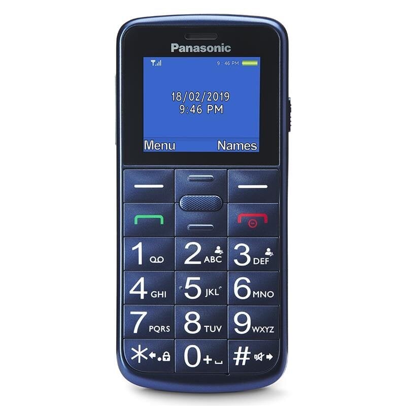 Panasonic KX-TU110EXC Blue цена и информация | Mobilieji telefonai | pigu.lt