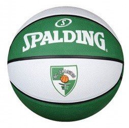 Krepšinio kamuolys Spalding Žalgiris, 1 dydis цена и информация | Krepšinio kamuoliai | pigu.lt