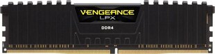 Corsair Vengeance LPX, 8GB, DDR4, 3000MHz (CM4X8GD3000C16K4D) kaina ir informacija | Operatyvioji atmintis (RAM) | pigu.lt