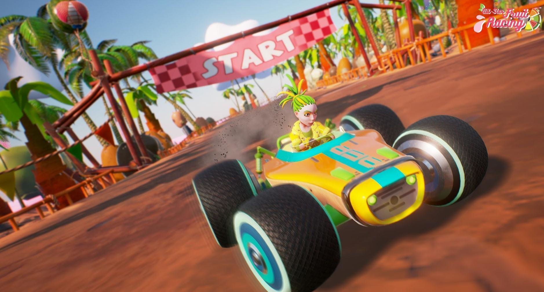 Gra Ps4 All-Star Fruit Racing kaina ir informacija | Kompiuteriniai žaidimai | pigu.lt