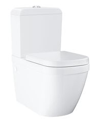 GROHE Euro Ceramic pastatomo WC komplektas, berėmis, su Triple Vortex nuleidimu, baltas, 39462000 kaina ir informacija | Klozetai | pigu.lt