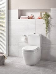 GROHE Euro Ceramic pastatomo WC komplektas, berėmis, su Triple Vortex nuleidimu, baltas, 39462000 kaina ir informacija | Klozetai | pigu.lt