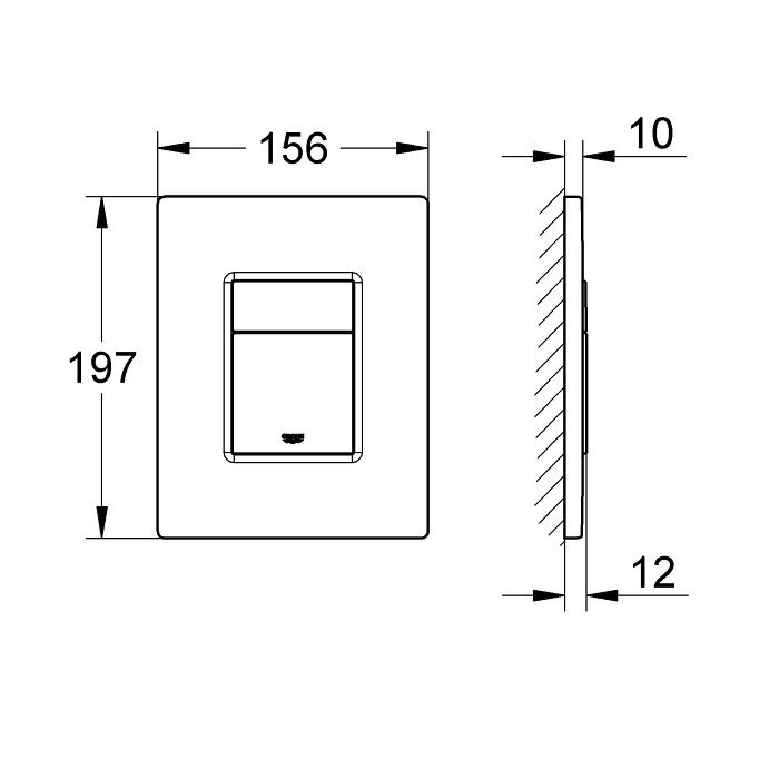 WC komplektas Grohe Bau Ceramic Rimless 39586000: potinkinis rėmas + klozetas + lėtaeigis dangtis + mygtukas kaina ir informacija | Klozetai | pigu.lt