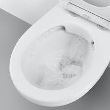 WC komplektas Grohe Bau Ceramic Rimless 39586000: potinkinis rėmas + klozetas + lėtaeigis dangtis + mygtukas kaina ir informacija | Klozetai | pigu.lt