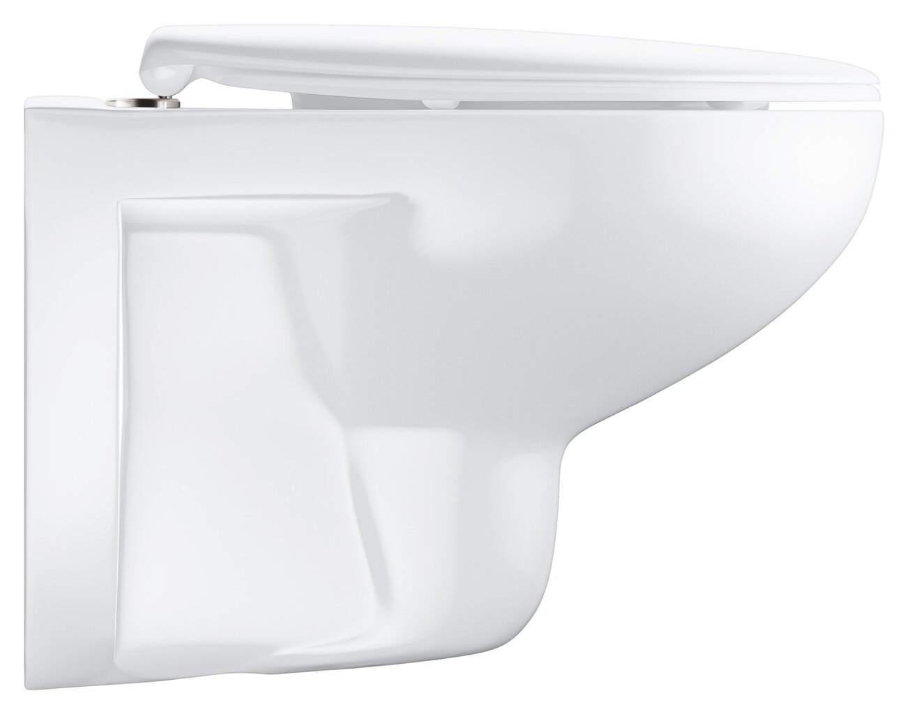 WC komplektas Grohe Bau Ceramic Rimless 39586000: potinkinis rėmas + klozetas + lėtaeigis dangtis + mygtukas kaina ir informacija | Klozetai | pigu.lt