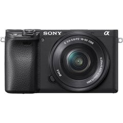 Sony A6400 body + 16-50mm f/3.5-5.6 E PZ OSS (black) цена и информация | Sony Мобильные телефоны, Фото и Видео | pigu.lt