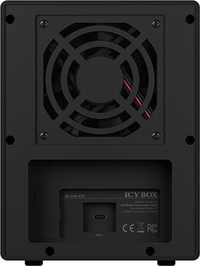 IcyBox USB 3.1 IB-3740-C31 kaina ir informacija | Korpusų priedai | pigu.lt