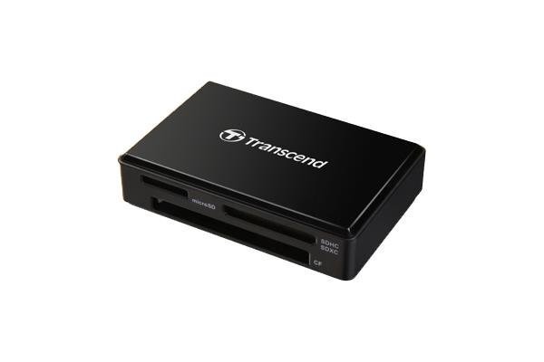 MEMORY READER FLASH ALL-IN-1/USB3 BLACK TS-RDF8K2 TRANSCEND kaina ir informacija | Adapteriai, USB šakotuvai | pigu.lt