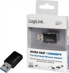 LogiLink 1200Mbps 11ac kaina ir informacija | Adapteriai, USB šakotuvai | pigu.lt