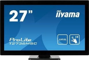 Iiyama ProliteT2736MSC-B1, 27" цена и информация | Мониторы | pigu.lt