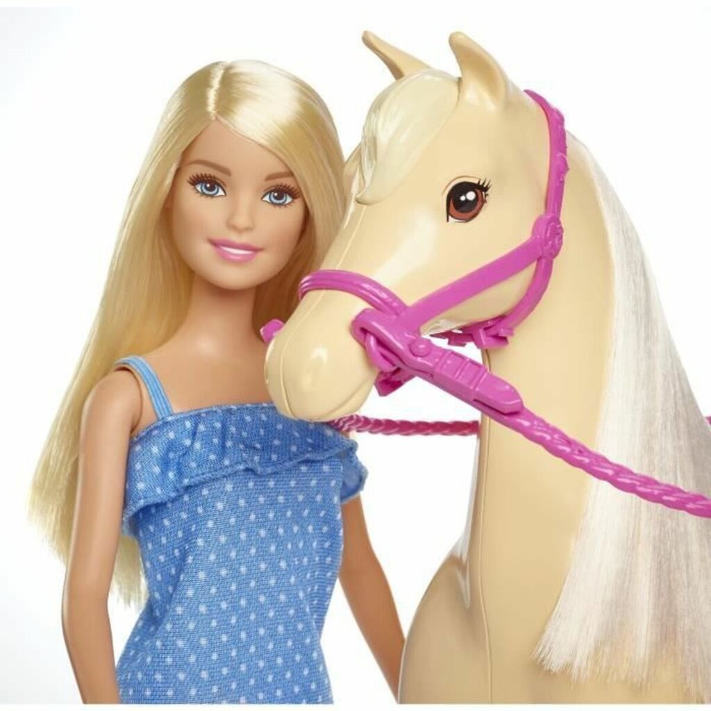 Lėlė Barbie su arkliu цена и информация | Žaislai mergaitėms | pigu.lt