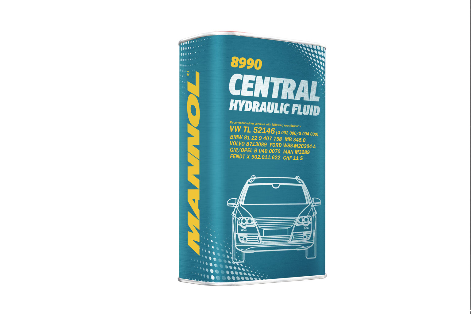 Hidraulinis skystis Mannol 8990 Central Hydraulic Fluid, 1L kaina ir informacija | Kitos alyvos | pigu.lt