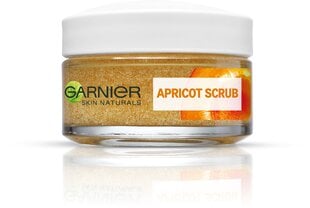 Скраб для лица Garnier Skin Naturals Apricot, 50 ​​мл цена и информация | Средства для очищения лица | pigu.lt