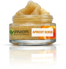 Скраб для лица Garnier Skin Naturals Apricot, 50 ​​мл цена и информация | Средства для очищения лица | pigu.lt