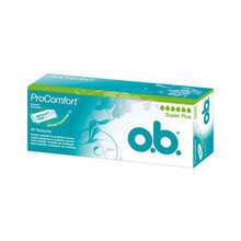 Tamponai O.B. ProComfort Super Plus 16 vnt. kaina ir informacija | Tamponai, higieniniai paketai, įklotai | pigu.lt