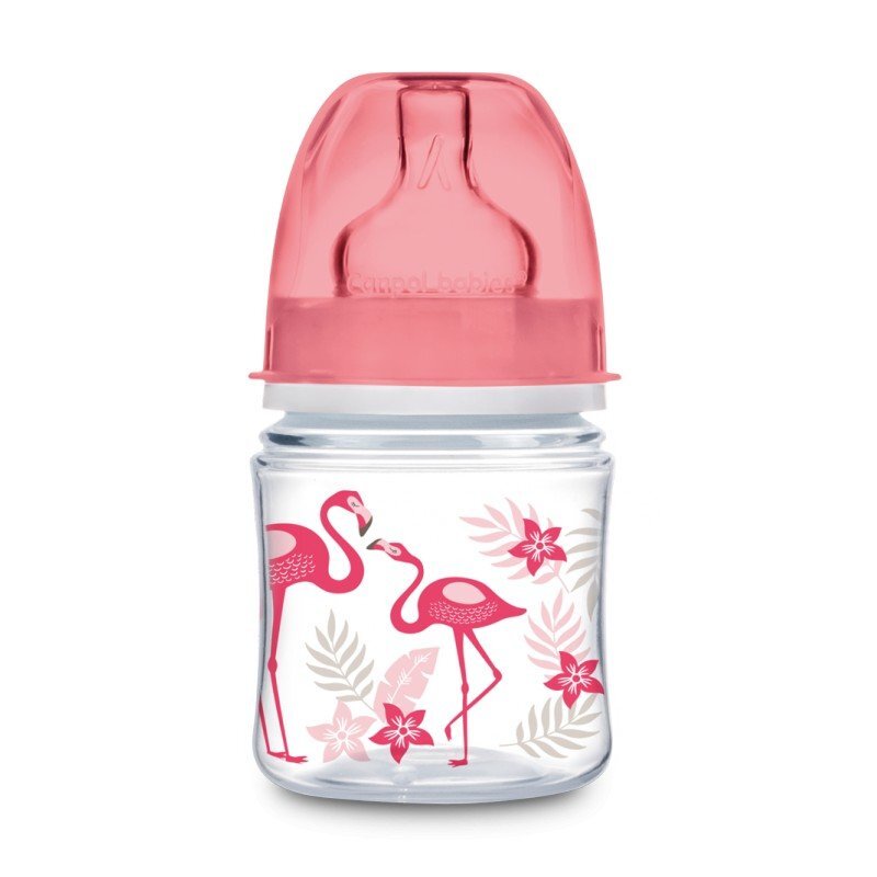 Buteliukas Canpol Babies EasyStart Jungle, 0+ mėn, 120 ml, 35/226_cor kaina ir informacija | Buteliukai kūdikiams ir jų priedai | pigu.lt