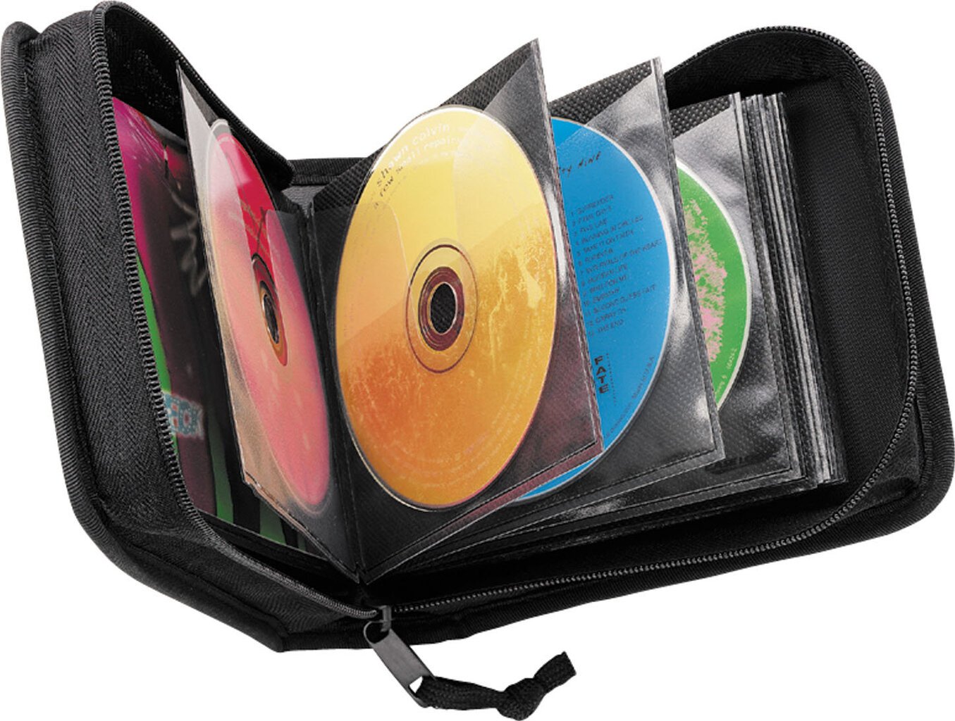 CD/DVD dėklas CASE LOGIC CDW32, juodas цена и информация | Išorinių kietųjų diskų dėklai | pigu.lt