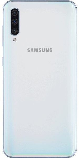 Samsung Galaxy A50, 128 GB, Dual Sim, White цена и информация | Mobilieji telefonai | pigu.lt