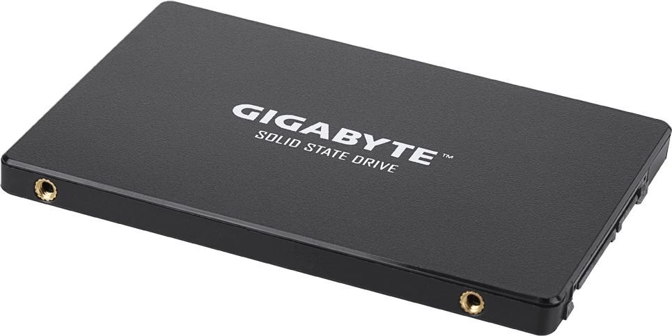 SSD diskas|GIGABYTE|480 GB|SATA 3.0|Įrašymo greitis 480 MB/sek|skaitymo greitis 550 MB/sek|2,5"|TBW 200 TB|MTBF 2000000 valandų|GP-GSTFS31480GNTD цена и информация | Vidiniai kietieji diskai (HDD, SSD, Hybrid) | pigu.lt