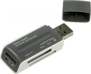 Defender Universal kortelių skaitytuvas Ultra Swift USB 2.0 83260 kaina ir informacija | USB laikmenos | pigu.lt