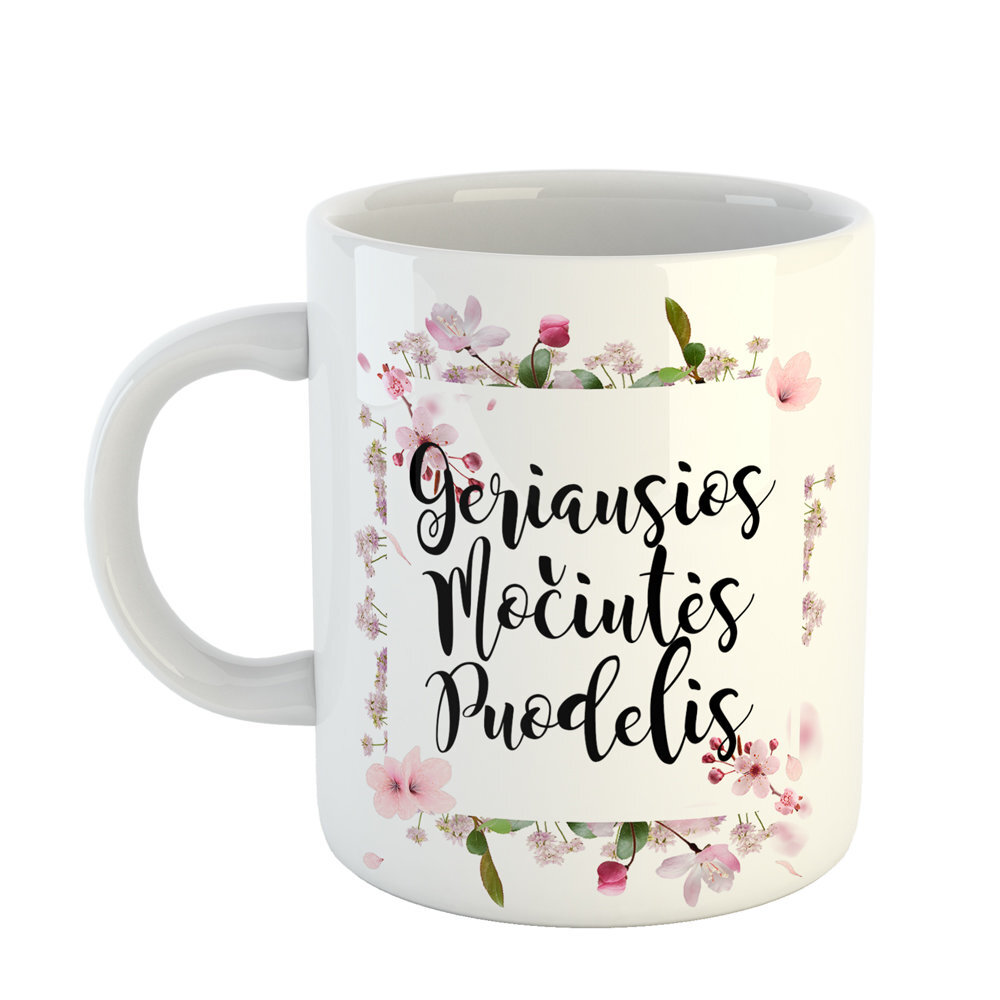 Geriausios močiutės puodelis kaina ir informacija | Originalūs puodeliai | pigu.lt