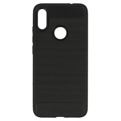 Galinis dėklas CARBON, skirtas XIAOMI REDMI NOTE 7/NOTE 7 PRO Black kaina ir informacija | Telefono dėklai | pigu.lt