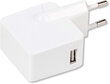 Vivanco charger USB-C 3A 1,2m, white (60020) kaina ir informacija | Laidai telefonams | pigu.lt