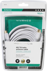 Антенный кабель Vivanco HQ, 10м (48123) цена и информация | Кабели и провода | pigu.lt
