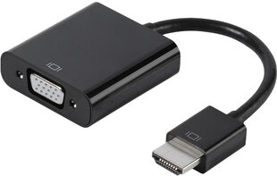 Адаптер Vivanco HDMI - VGA 0.1м (45493) цена и информация | Адаптеры, USB-разветвители | pigu.lt