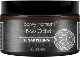 Jauninamasis cukrinis kūno šveitiklis Barwa Barwy Harmonii Black Orchid 250 ml kaina ir informacija | Kūno šveitikliai | pigu.lt