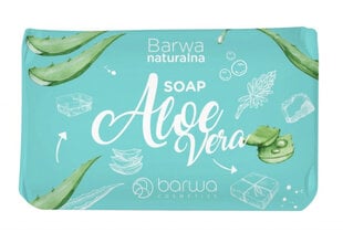 Drėkinamasis muilas veidui ir rankoms su alijošiaus ekstraktu Barwa Naturalna Soap Aloe Vera 100 g kaina ir informacija | Muilai | pigu.lt